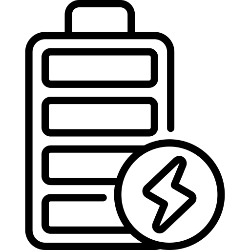 icone black battery